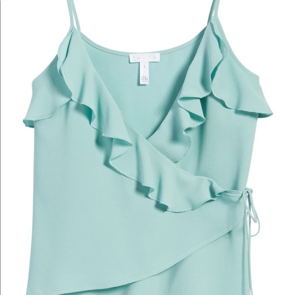 Leith Wrap Front Ruffle Tank - Picture 5 of 8
